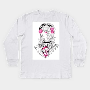 Cry Baby Kids Long Sleeve T-Shirt